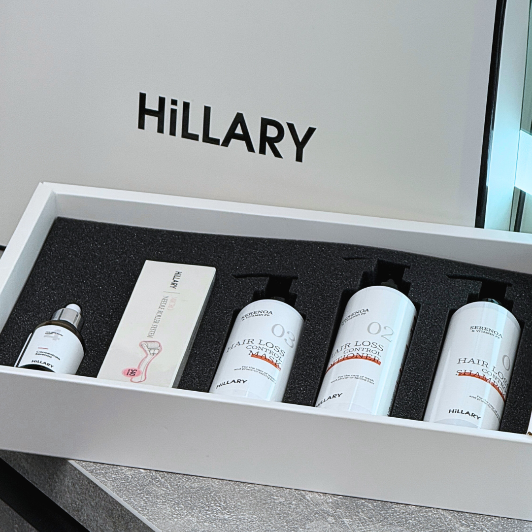 Набір комплексного догляду проти випадіння волосся Hillary Perfect Hair Serenoa